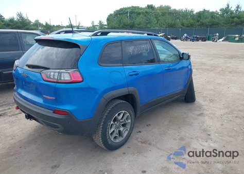 2022 Jeep Cherokee Trailhawk 4X4 из США, поврежденный, VIN 1C4PJMBX2ND522285